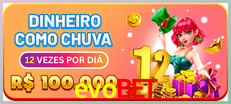 Aplicativo móvel evobet para iOS e Android